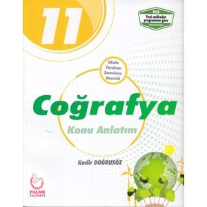 Palme 11. Sınıf Coğrafya Konu Anlatımlı Kitabı *Yeni*