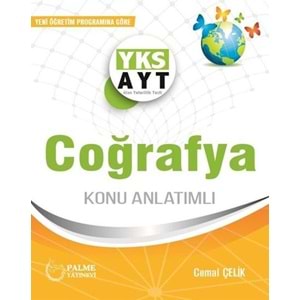 Palme Yks Ayt Coğrafya Konu Anlatımlı Kitabı *Yeni*