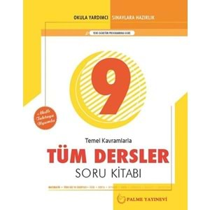 Palme 9. Sınıf Tüm Dersler Soru Kitabı *Yeni*