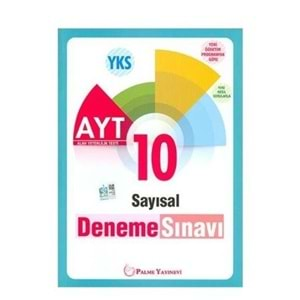 Palme Yks Ayt 10 Deneme Sınavı Sayısal *Yeni*