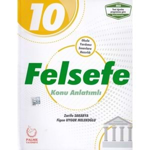 Palme 10. Sınıf Felsefe Konu Anlatımlı *Yeni*