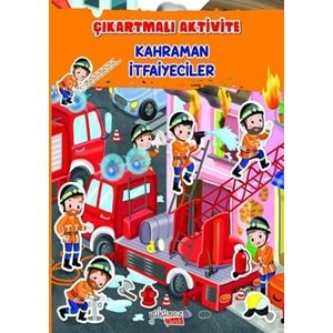 Kahraman İtfaiyeciler - Çıkartmalı Aktivite