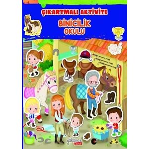 Binicilik Okulu - Çıkartmalı Aktivite
