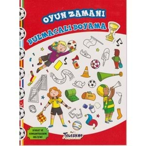 Oyun Zamanı Bulmacalı Boyama