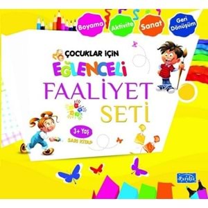 Çocuklar İçin Eğlenceli Faaliyet Seti Sarı Kitap 3 Yaş Üzeri