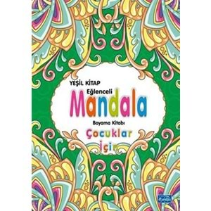 Çocuklar İçin Mandala Yeşil