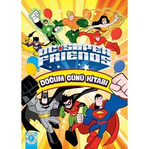 Dc Super Friends Doğum Günü Kitabı