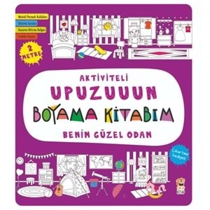 Aktiviteli Upuzuuun Boyama Kitabım - Benim Güzel Odam