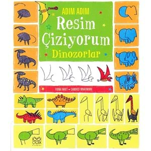 Adım Adım Resim Çiziyorum: Dinozorlar