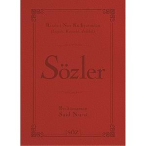 Sözler_Büyük Boy_2 Renk /Söz Basım