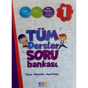 TDY Yayınları 1 Sınıf Tüm Dersler Soru Bankası