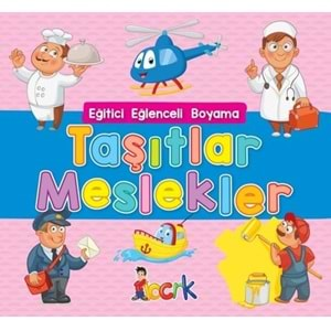 Taşıtlar Meslekler Eğitici Eğlenceli Boyama