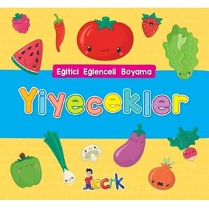 Yiyecekler Eğitici Eğlenceli Boyama