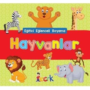 Hayvanlar Eğitici Eğlenceli Boyama