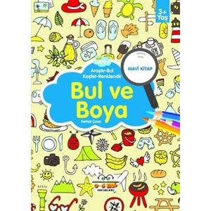 Bul ve Boya - Mavi Kitap