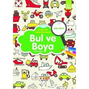 Bul ve Boya - Yeşil Kitap