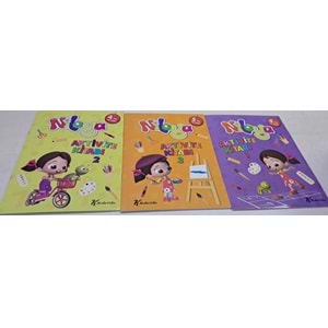 Niloya 20*28 8 Yp Stickerli aktivite Kitabı