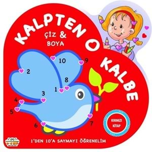 Kalpten Kalbe Çiz Boya - Kırmızı Kitap