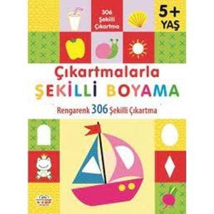 Çıkartmalarla Şekilli Boyama 5 Yaş Üstü