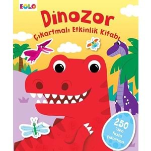 Dinozor Çıkartmalı Etkinlik Kitabı