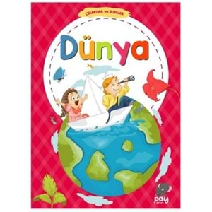 Dünya-Çıkartma ve Boyama