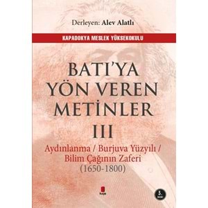 Batıya Yön Veren Metinler 3