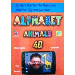 Alfabe 4D Canlanıyor Kartları Set