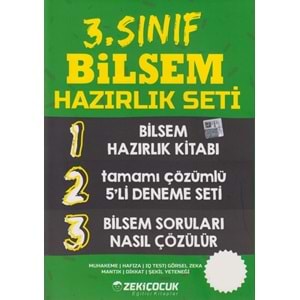 Zeki Çocuk 3.Sınıf Bilsem Hazırlık Seti