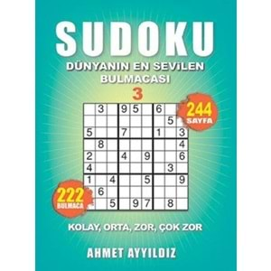 Sudoku Dünyanın En Sevilen Bulmacası 3