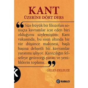 Kant Üzerine Dört Ders