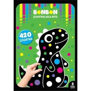 Kawaii - Bonbon Çıkartmalarla Boya - 420 Çıkartma