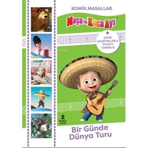 Maşa İle Koca Ayı Komik Masallar Bir Günde Dünya Turu