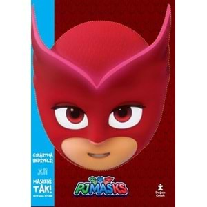 Maskeni Tak Pjmasks Baykuş Kız Boyama Kitabı