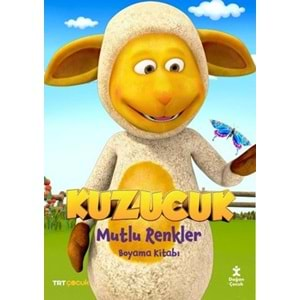 TRT Çocuk Kuzucuk - Mutlu Renkler Boyama Kitabı