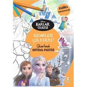 Disney Karlar Ülkesi Renkler Çıldırdı! Çıkartmalı Boyama Partisi