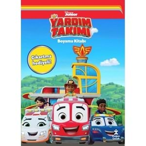 Disney Junior - Yardım Takımı Boyama Kitabı - Çıkartma Hediyeli!