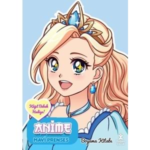 Anime Mavi Prenses Boyama Kitabı