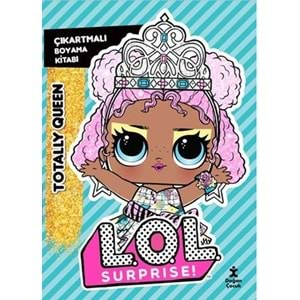 Lol Surprise! Totally Queen Çıkartmalı Boyama Kitabı