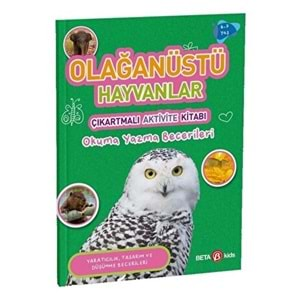 Olağanüstü Hayvanlar - Çıkartmalı Aktivite Kitabı