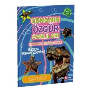 Ormanın Özgür Canlıları - Çıkartmalı Aktivite Kitabı