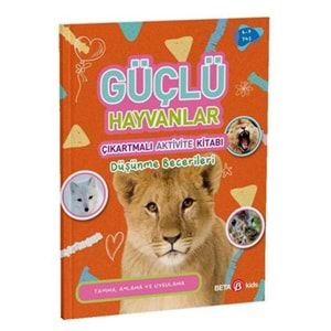 Güçlü Hayvanlar - Çıkartmalı Aktivite Kitabı