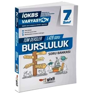 7. Sınıf Tüm Dersler Bursluluk Soru Bankası Varyasyon Serisi