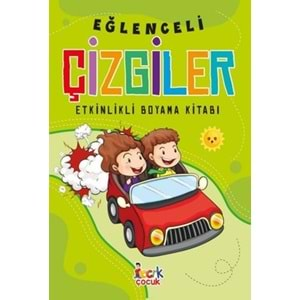 Eğlenceli Çizgiler - Etkinlikli Boyama Kitabı