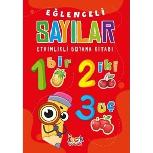 Eğlenceli Sayılar - Etkinlikli Boyama Kitabı