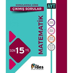 Fides AYT Matematik Son 15 Yıl Konularına Göre Çıkmış Sorular