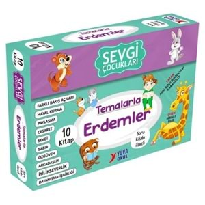 Sevgi Çocukları Temalarla Erdemler Seti - 10 Kitap Takım - 2-3. Sınıflar İçin