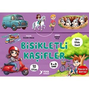BİSİKLETLİ KAŞİFLER (MACERA SERİSİ) 2.SNF 10 KİT.TK