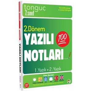 7. SINIF YAZILI NOTLARI 2. DÖNEM 1 VE 2. YAZILI