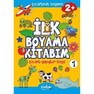 Çıkartmalı İlk Boyama Kitabım 1 - 2+ Yaş