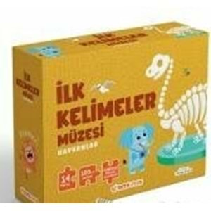 İlk Kelimeler Müzesi - Hayvanlar (İngilizce Destekli Kitap ve Yapboz Set